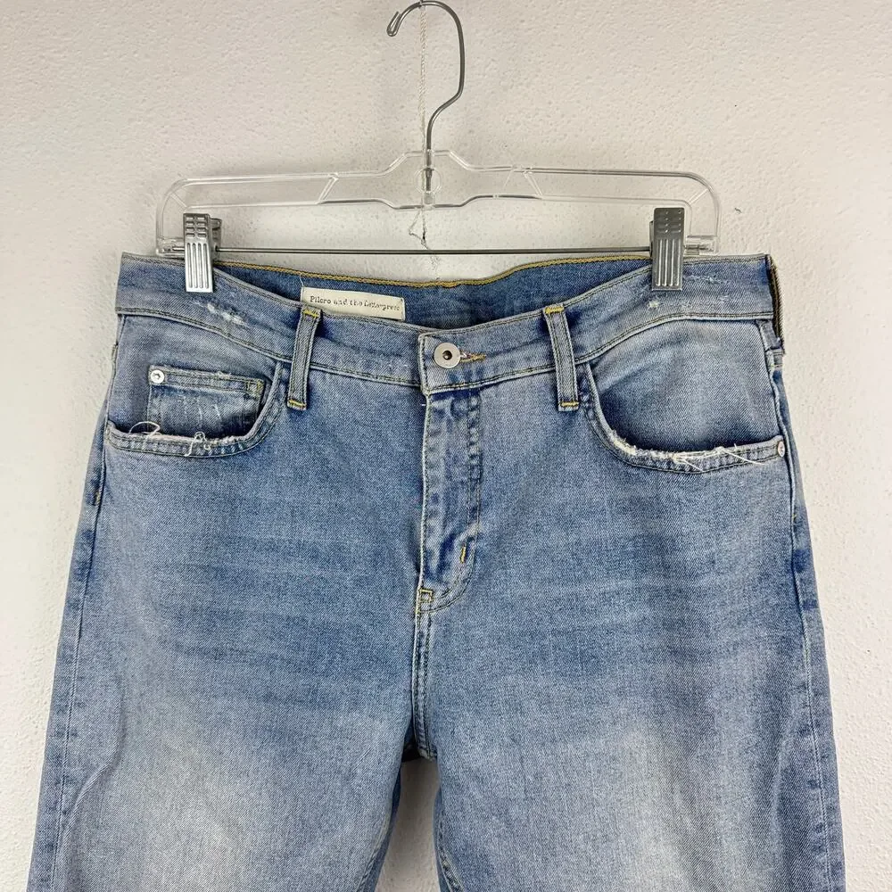 Anthropologie Pilcro Lace Up Jeans - Picture 4 of 6